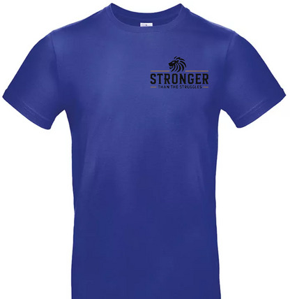 Stronger Than The Struggles Heren T-Shirt - Original Edition (Zwart/Bronze & Wit/Bronze Logo)