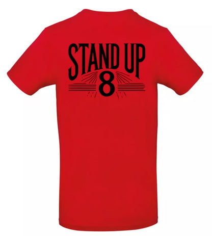 Rise Again Heren T-Shirt – Classic Edition ( Witte & Zwarte Logo's)