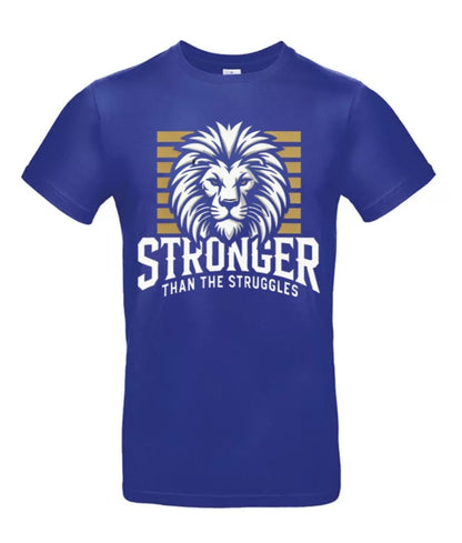 Stronger Heren T-Shirt - Lionheart Strength
