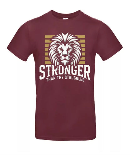 Stronger Heren T-Shirt - Lionheart Strength