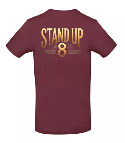 Rise Again Heren T-Shirt - Power Edition (Gouden logo's)