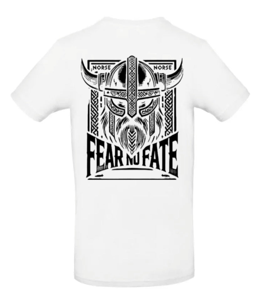 Fear No Fate Heren T-Shirt - Classic Edition (Witte & Zwarte logo's)