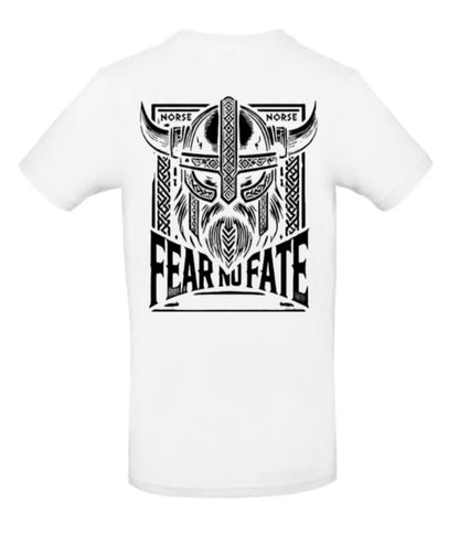 Fear No Fate Heren T-Shirt - Classic Edition (Witte & Zwarte logo's)