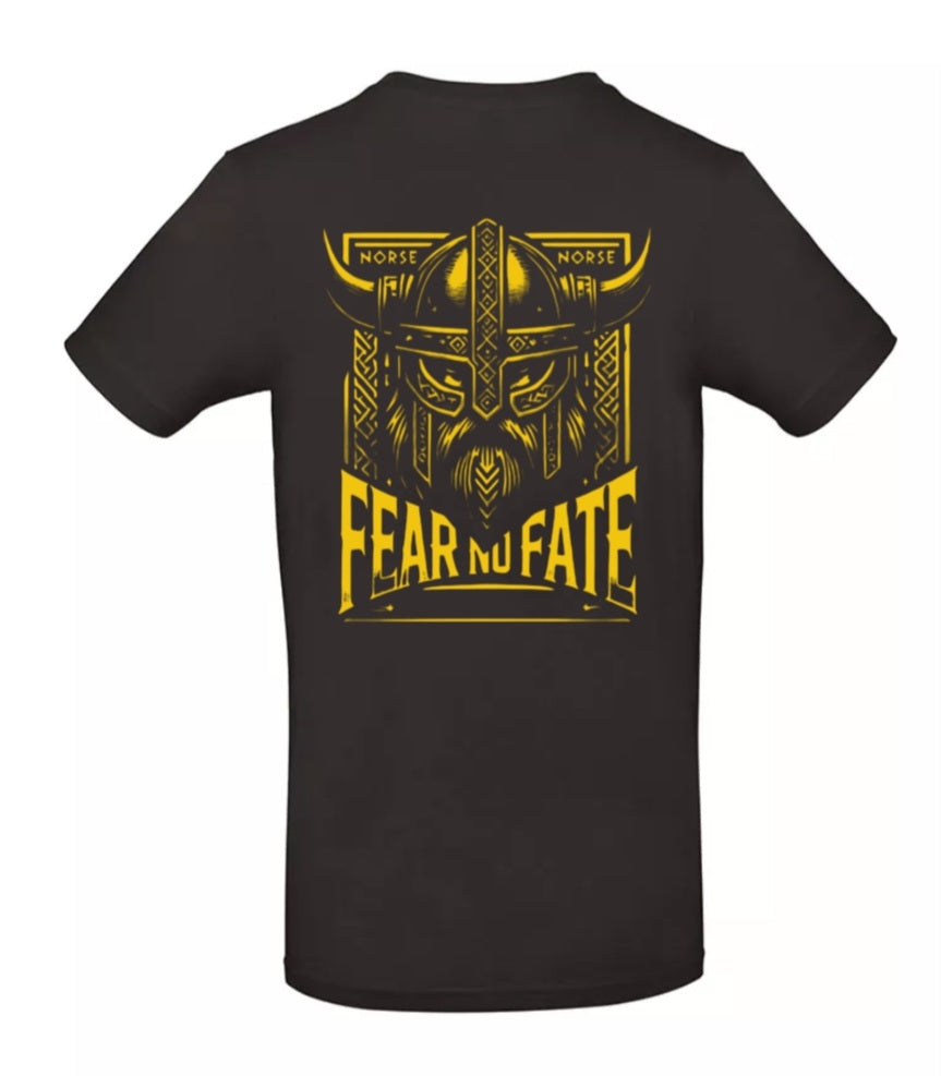 Fear No Fate Heren T-Shirt - Power Edition  (Gouden logo's)