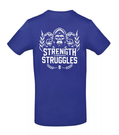 Strength Through Struggles Heren T-Shirt - Classic Edition (Witte logo's)