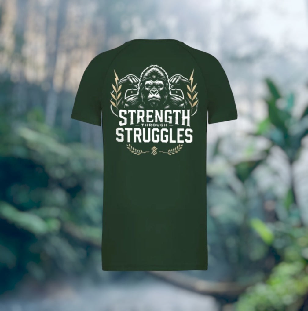 Strength Through Struggles Heren Sport T-Shirt