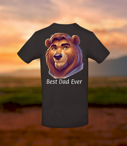 Best Dad Ever Heren T-Shirt - Animals Edition