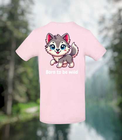 Born To Be Wild Meisjes T-Shirt – Animals Edition