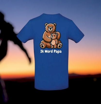 Ik Word Papa Heren T-Shirt - Animals Edition
