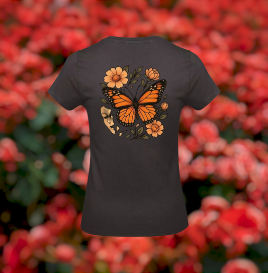 Vrij In Bloei Dames T-Shirt - Doorbreek Het Taboe
