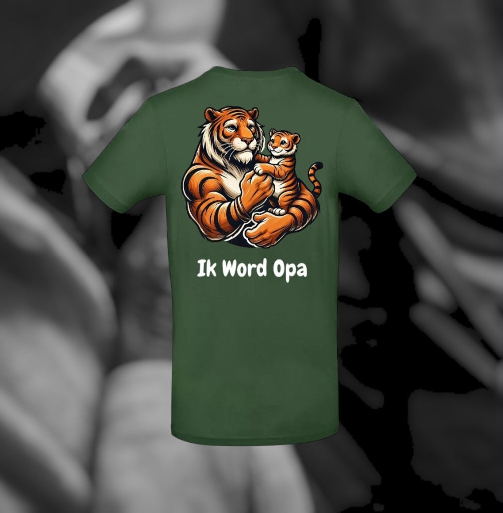 Ik Word Opa Heren T-Shirt - Animals Edition