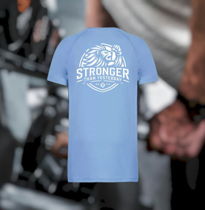 Stronger Than Yesterday Heren Sport T-Shirt