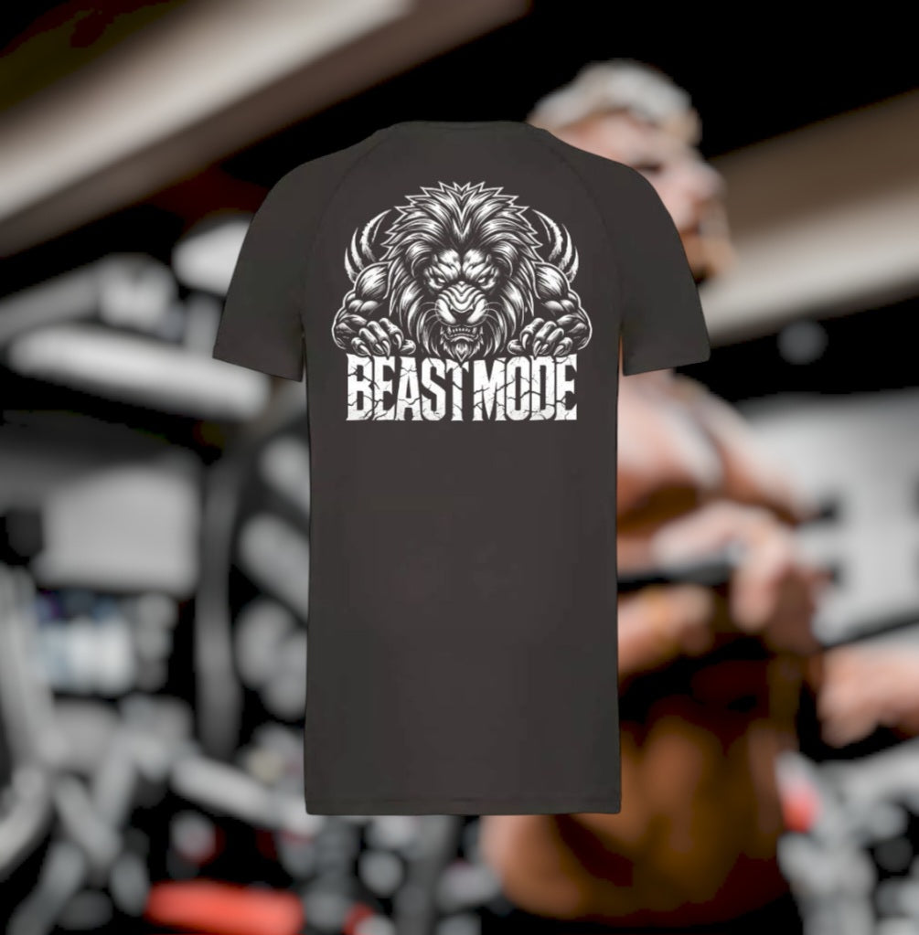 Beast Mode Heren Sport T-Shirt - Lion Edition