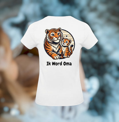 Ik Word Oma Dames T-Shirt - Animals Edition