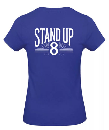 Rise Again Dames T-Shirt - Classic Edition (Witte & Zwarte logo's)