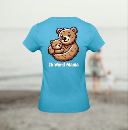 Ik Word Mama Dames T-Shirt - Animals Edition
