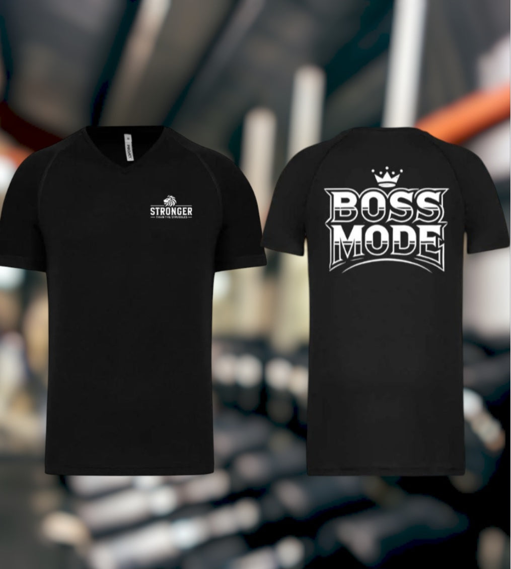 Boss Mode Heren Sport T-Shirt