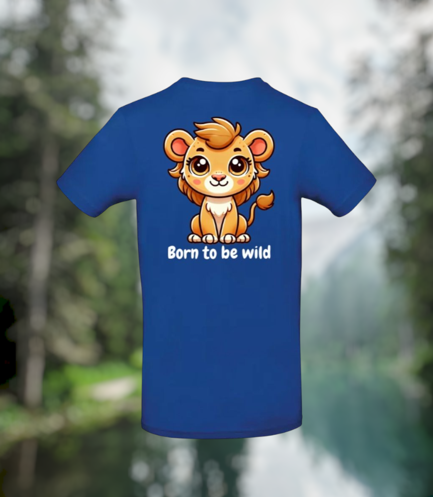 Born To Be Wild Meisjes T-Shirt – Animals Edition
