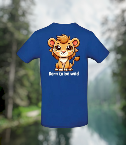 Born To Be Wild Meisjes T-Shirt – Animals Edition