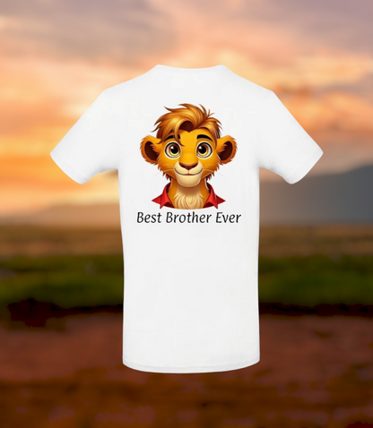 Best Brother Ever Jongens T-Shirt – Animals Edition