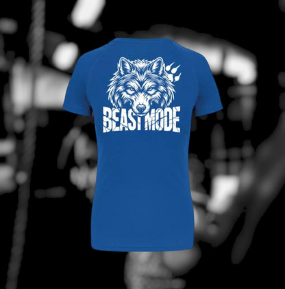 Beast Mode Dames Sport T-Shirt - Wolf Edition