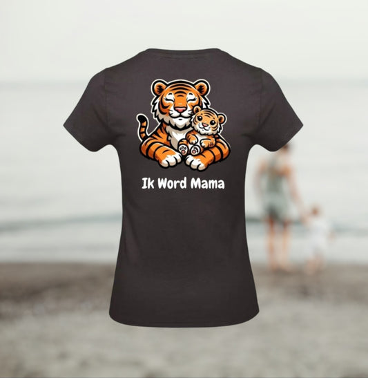 Ik Word Mama Dames T-Shirt - Animals Edition