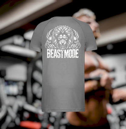 Beast Mode Heren Sport T-Shirt - Lion Edition