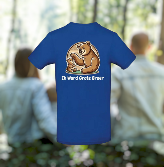 Ik Word Grote Broer Jongens T-Shirt – Animals Edition