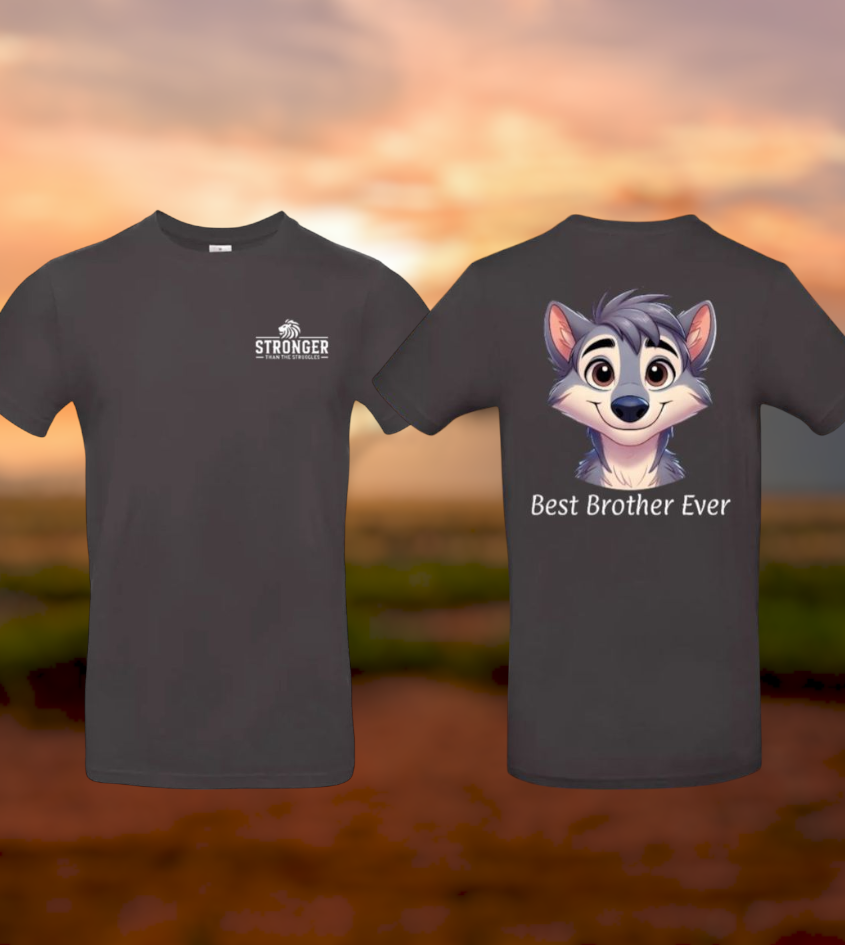 Best Brother Ever Jongens T-Shirt – Animals Edition