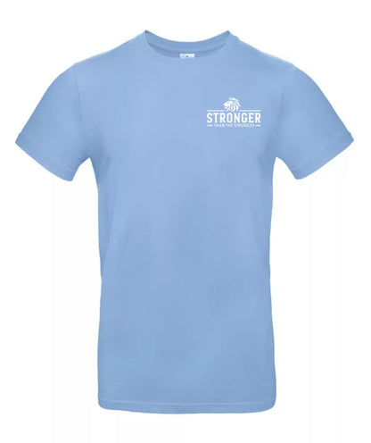 Stronger Than The Struggles Heren T-Shirt - Classic Edition (Witte & Zwarte logo)
