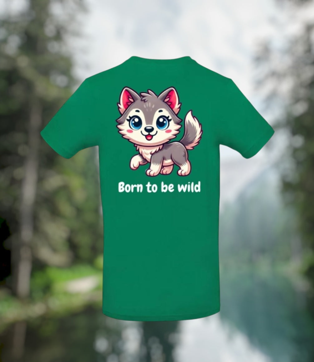 Born To Be Wild Meisjes T-Shirt – Animals Edition