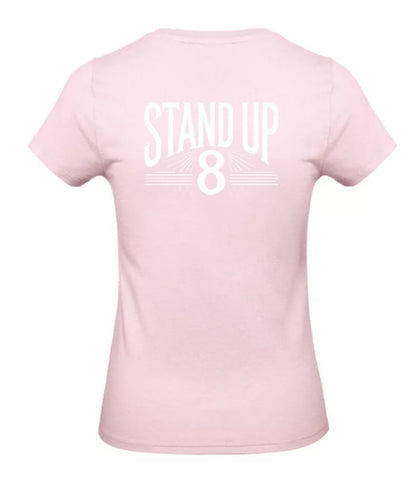 Rise Again Dames T-Shirt - Classic Edition (Witte & Zwarte logo's)