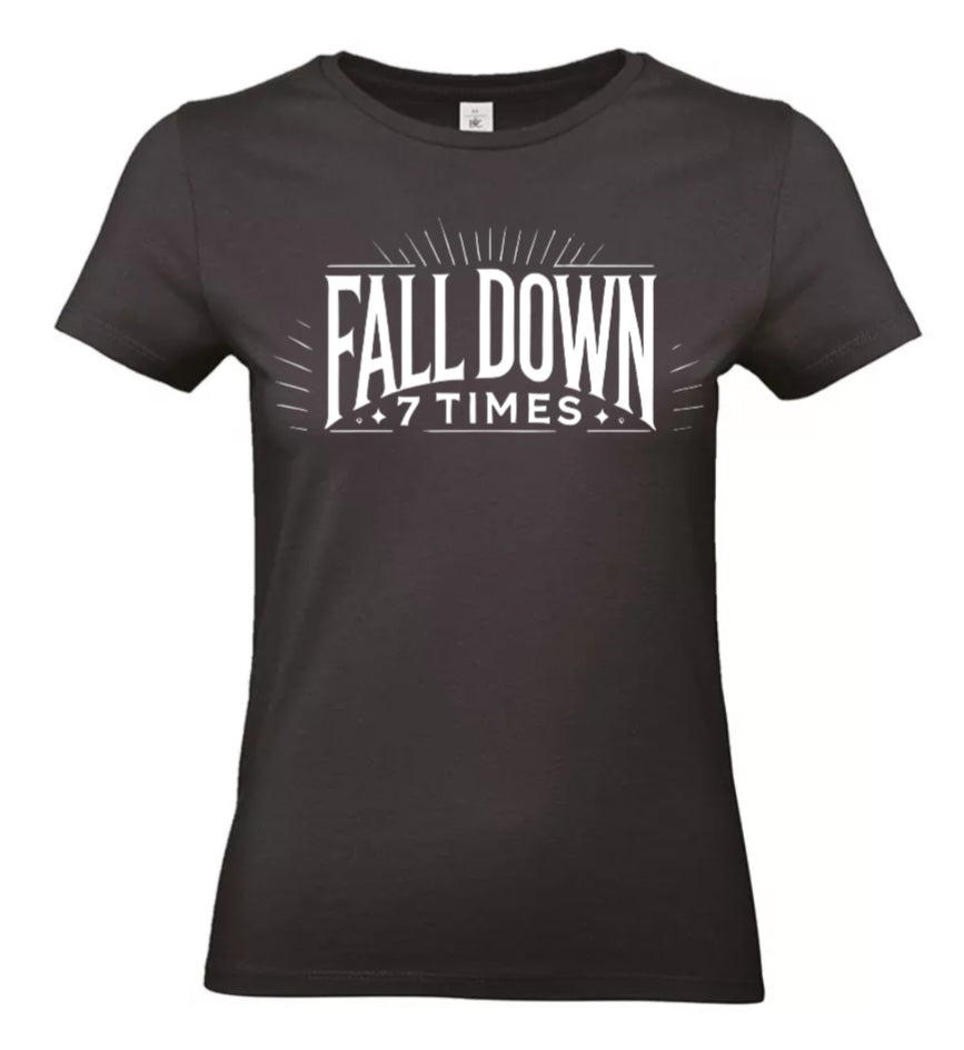 Rise Again Dames T-Shirt - Classic Edition (Witte & Zwarte logo's)