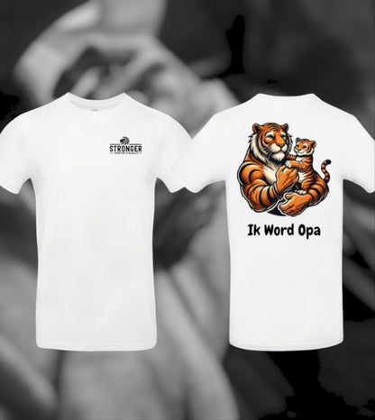 Ik Word Opa Heren T-Shirt - Animals Edition