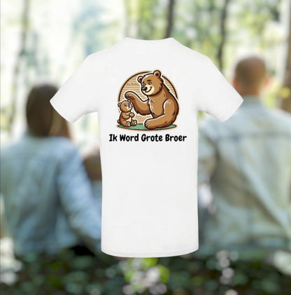 Ik Word Grote Broer Jongens T-Shirt – Animals Edition