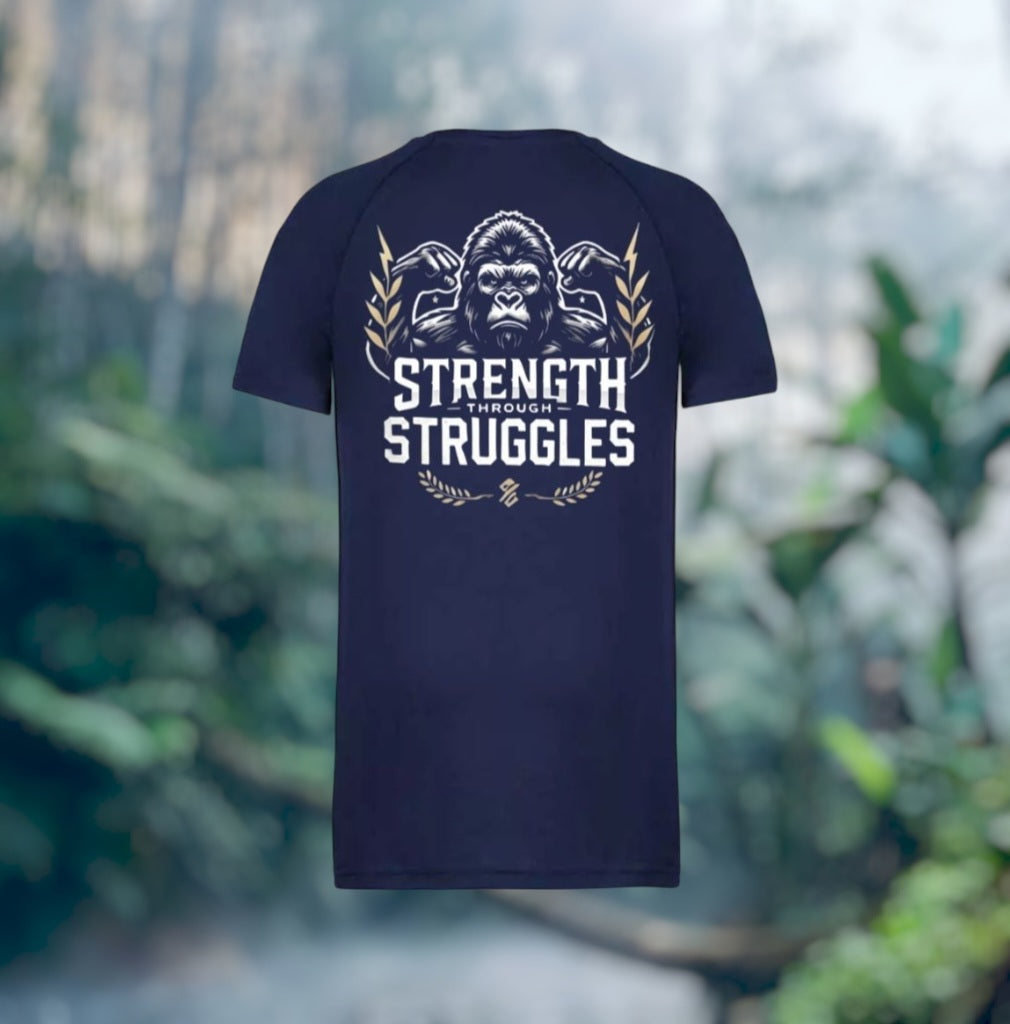 Strength Through Struggles Heren Sport T-Shirt