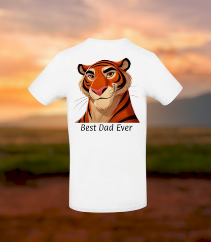 Best Dad Ever Heren T-Shirt - Animals Edition