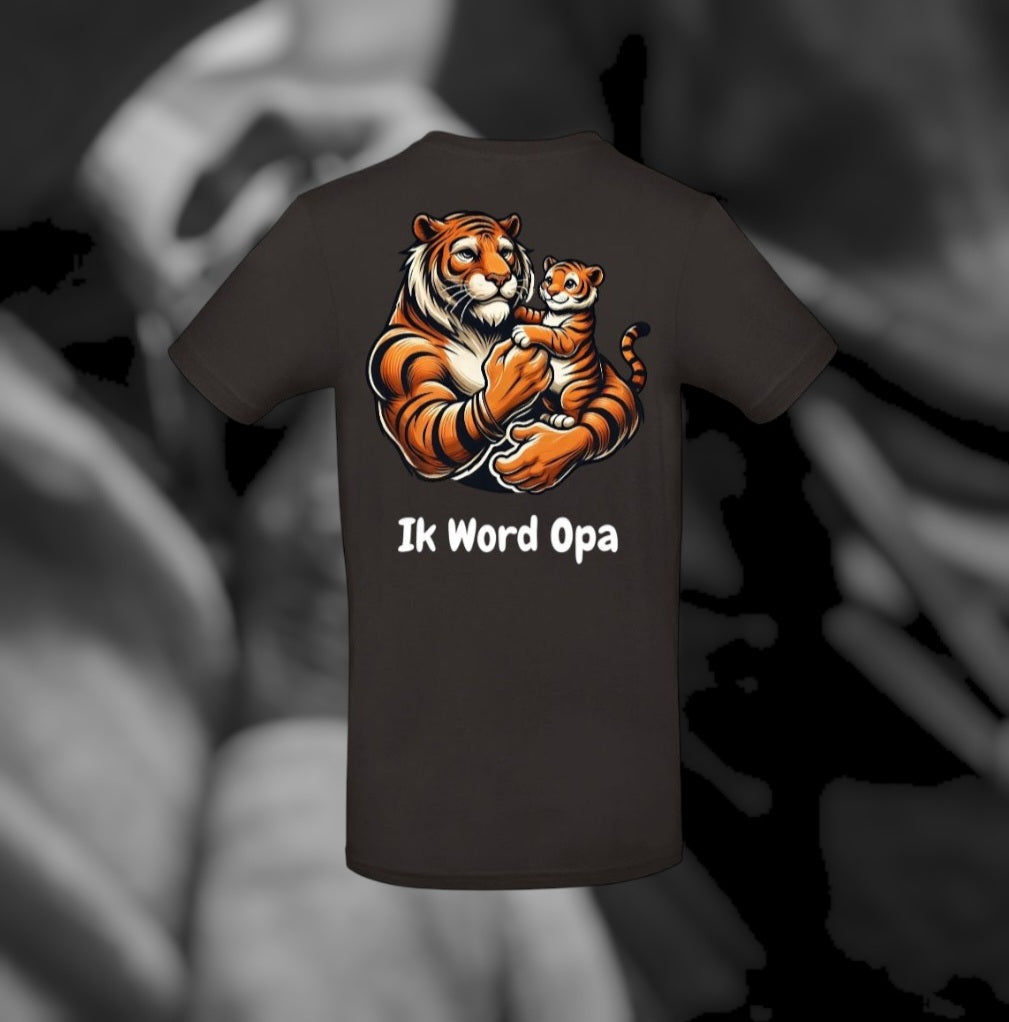 Ik Word Opa Heren T-Shirt - Animals Edition