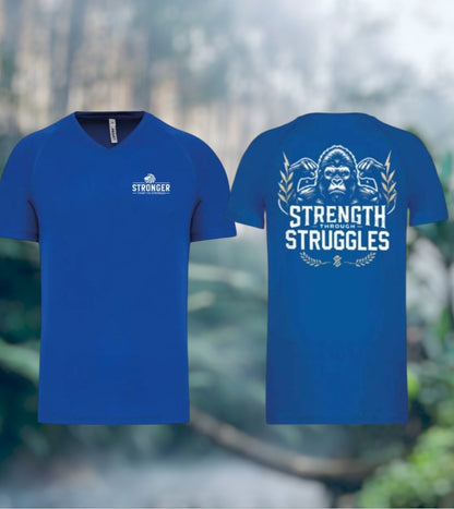 Strength Through Struggles Heren Sport T-Shirt