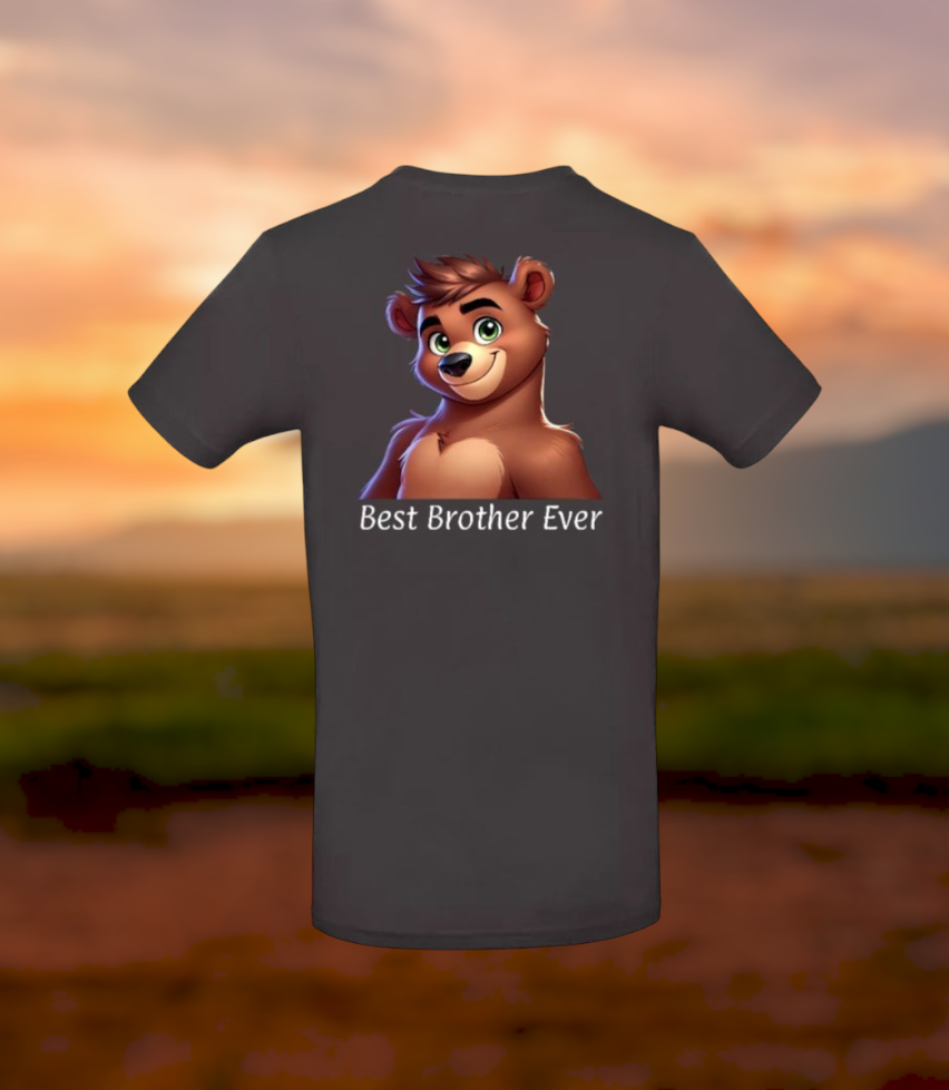Best Brother Ever Jongens T-Shirt – Animals Edition