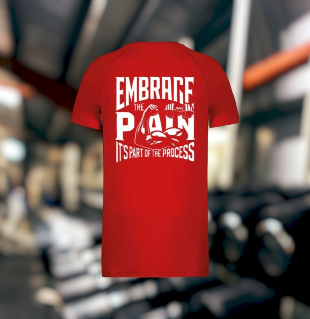 Embrace The Pain Heren Sport T-Shirt