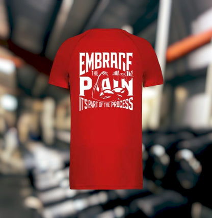 Embrace The Pain Heren Sport T-Shirt