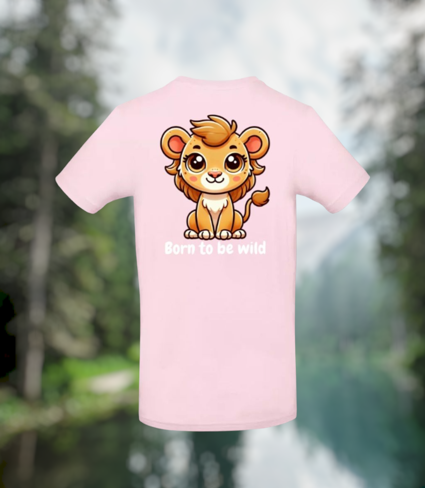 Born To Be Wild Meisjes T-Shirt – Animals Edition