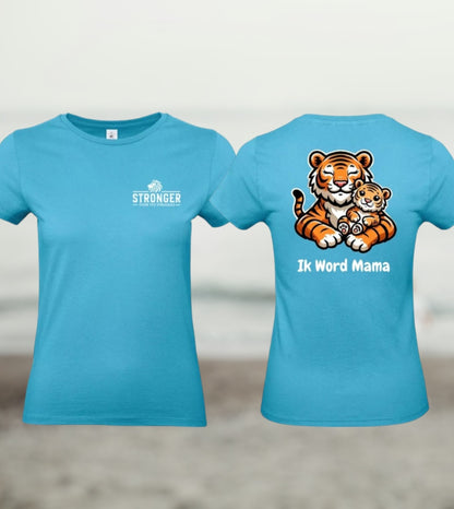 Ik Word Mama Dames T-Shirt - Animals Edition