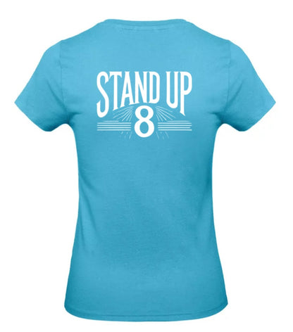 Rise Again Dames T-Shirt - Classic Edition (Witte & Zwarte logo's)