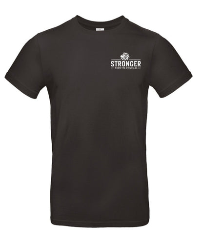 Stronger Than The Struggles Heren T-Shirt - Classic Edition (Witte & Zwarte logo)