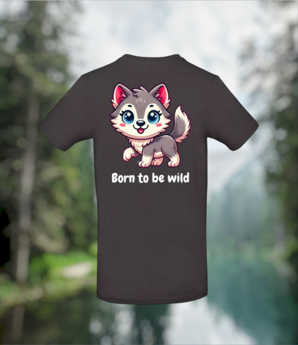 Born To Be Wild Meisjes T-Shirt – Animals Edition
