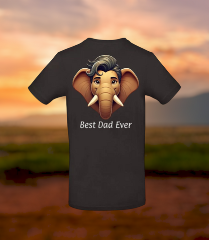 Best Dad Ever Heren T-Shirt - Animals Edition