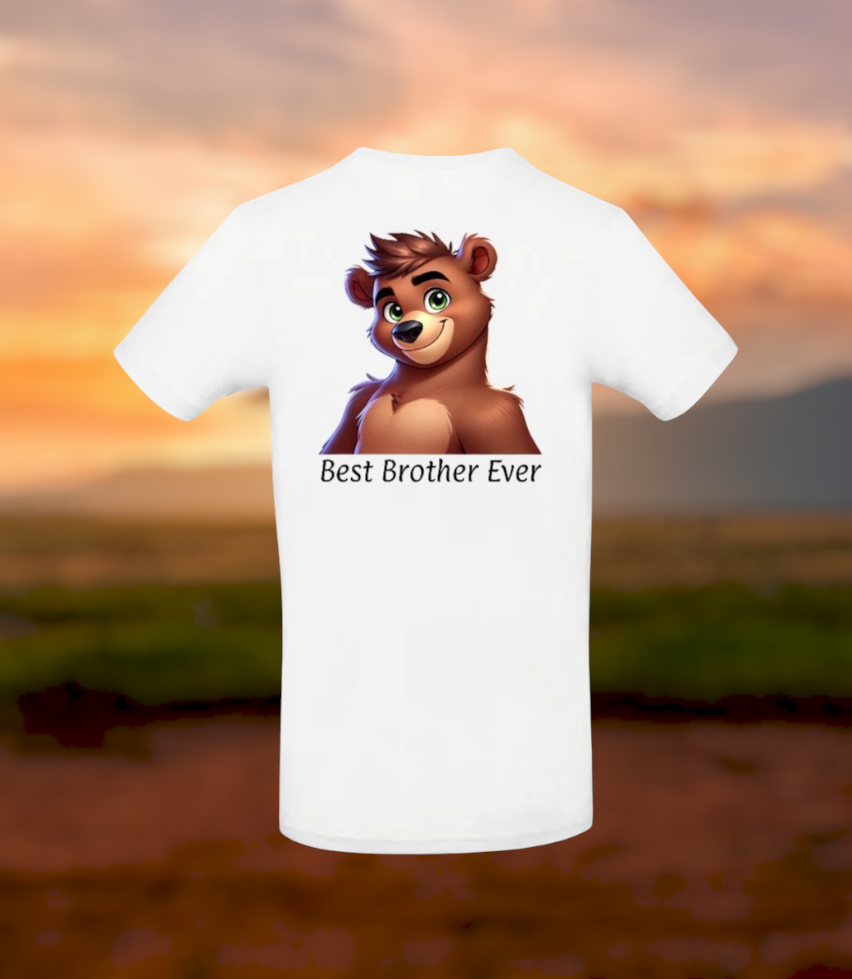 Best Brother Ever Jongens T-Shirt – Animals Edition