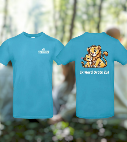 Ik Word Grote Zus Meisjes T-Shirt – Animals Edition